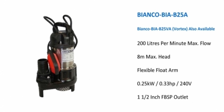 BIANCO BIA-B25A - $465.00