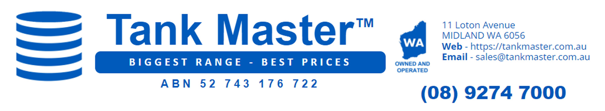 Tank Master Print Pages Header and Logo