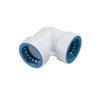 PVC Lock Elbow 1in 08673 PVC Lock - Elbow - 1in - 08673