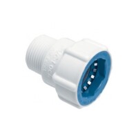PVC Lock Reducing Connector 3 4 to MBSP 1 2 07778 PVC Lock - Reducing Connector - 3-4 to MBSP 1-2 - 07778