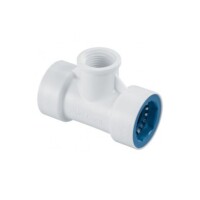 PVC Lock T Piece 3 4 FBSP 1 2 07772 PVC Lock - T-Piece 3-4 - FBSP 1-2 - 07772